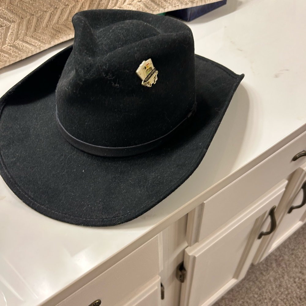 Classic Black Western Hat